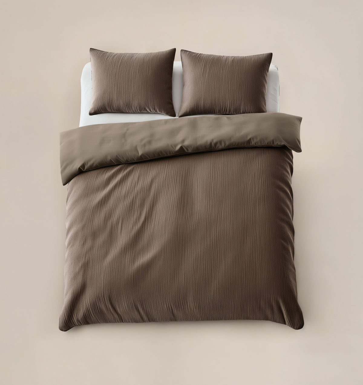 Velvet Cartier Taupe - Dekbedovertrek - Bedworld B.V.