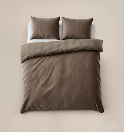 Velvet Cartier Taupe - Dekbedovertrek - Bedworld B.V.