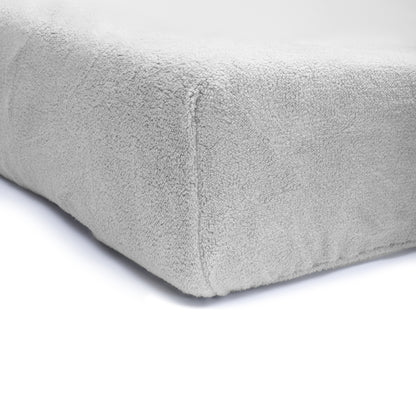 Teddy hoeslaken Grijs 90 x 200 - Bedworld B.V.