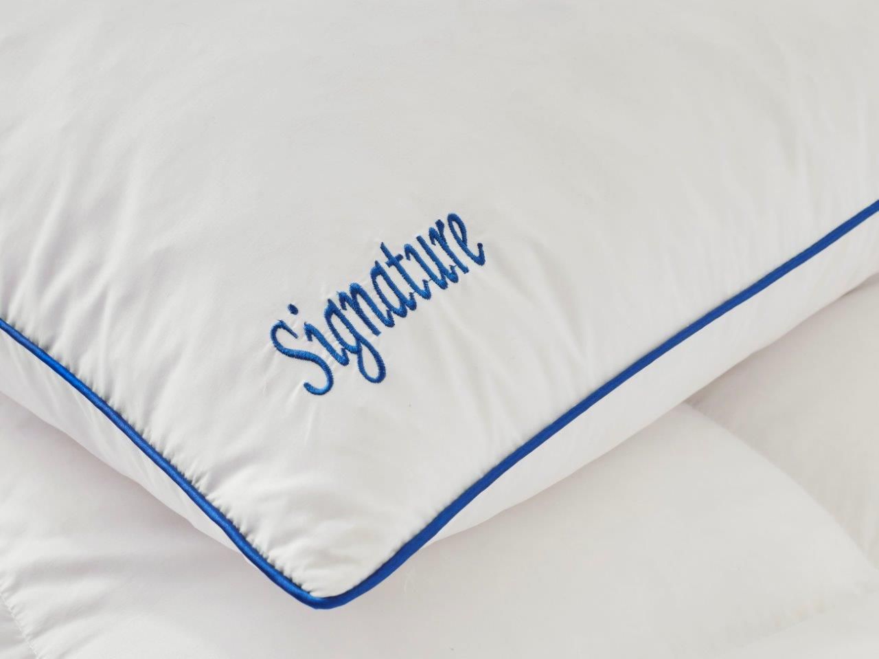 Signature - Hoofdkussen - 100% eendenveren - 30x50 cm - Bedworld B.V.