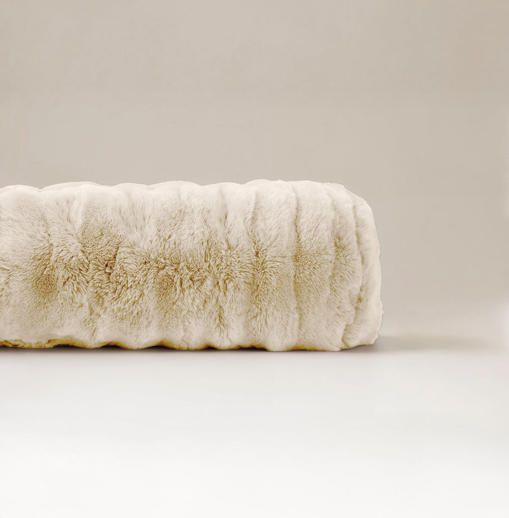 Bodypillow Pompom Beige 140 x 20 - Bedworld B.V.