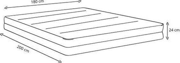 Pocket Comfort Gold Matras HR55 - 180x200 x 25 cm - Bedworld B.V.