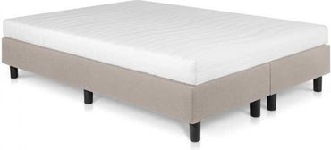 Boxspring Student Basic Beige - 180x220 cm - Comfort Foam Matras - Bedworld B.V.