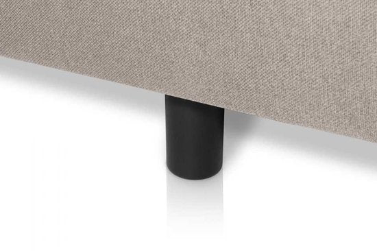 Boxspring Student Basic Beige - 180x220 cm - Comfort Foam Matras - Bedworld B.V.