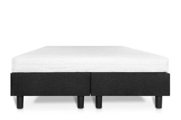 Boxspring Student Basic Zwart - 180x220 cm - Comfort Foam Matras - Bedworld B.V.