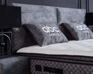 Opberg Boxspring Babylon – Grijs - Bedworld B.V.
