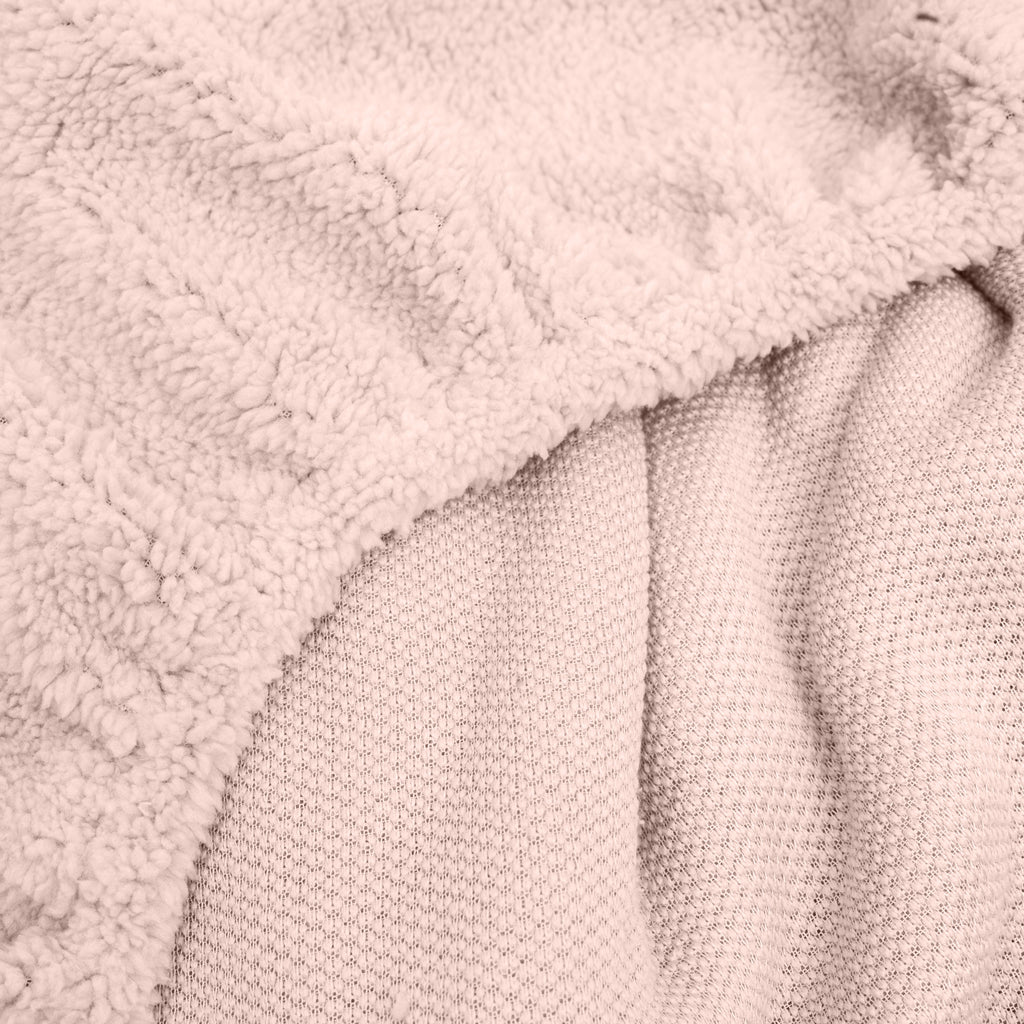 Teddy hoeslaken Roze 160 x 200 - Bedworld B.V.