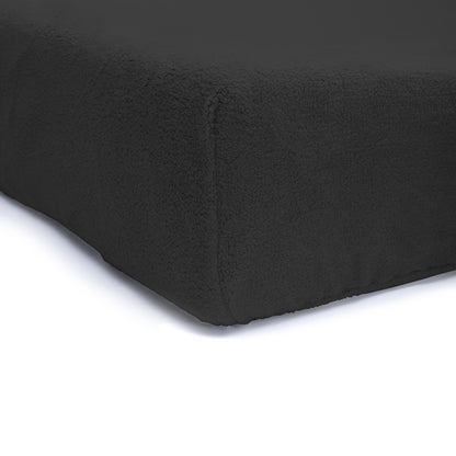 Teddy hoeslaken Antraciet - Bedworld B.V.