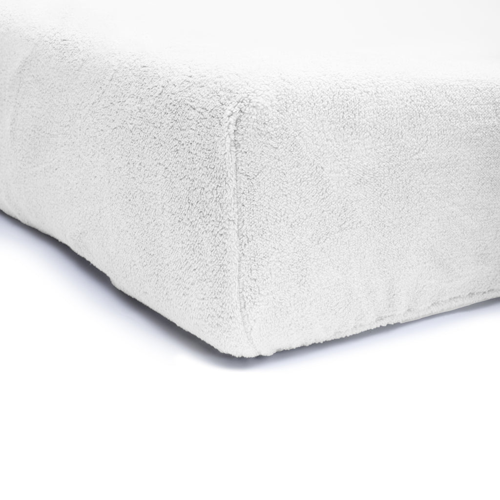 Teddy hoeslaken Wit 140 x 200 - Bedworld B.V.