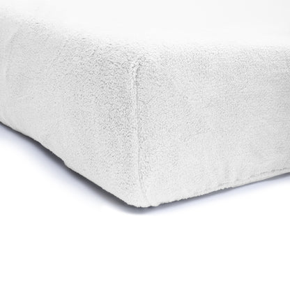 Teddy hoeslaken Wit 140 x 200 - Bedworld B.V.
