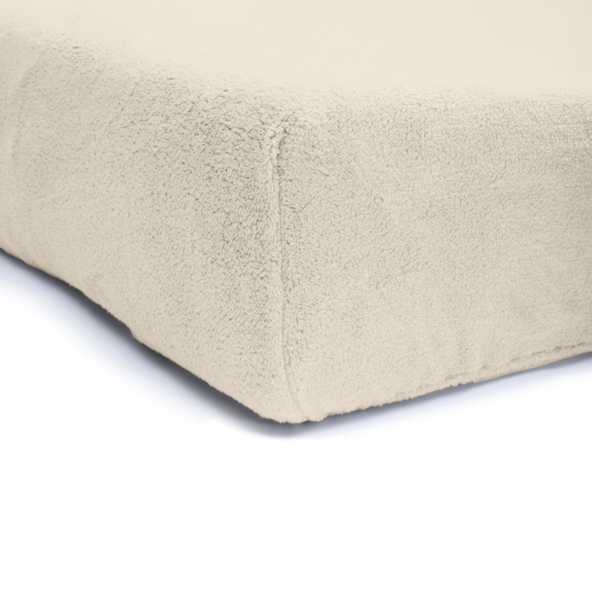 Teddy hoeslaken Creme 180 x 200 - Bedworld B.V.