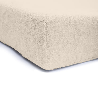 Teddy hoeslaken Creme 180 x 200 - Bedworld B.V.
