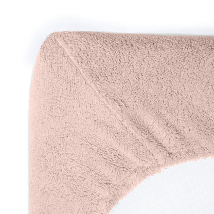 Teddy hoeslaken Roze 160 x 200 - Bedworld B.V.