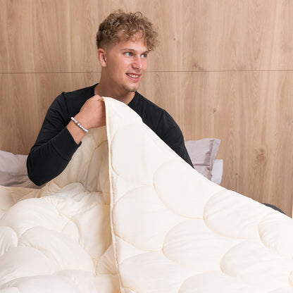 Microvezel Dekbed Eazy Crème Crème - Bedworld B.V.