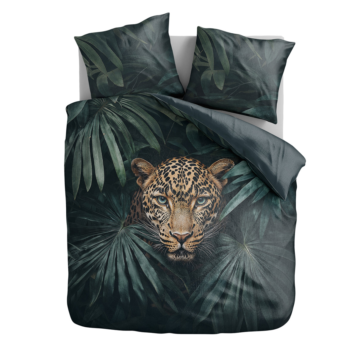Jungle Majesty Leopard dekbedovertrekset 100% microvezel - Bedworld B.V.