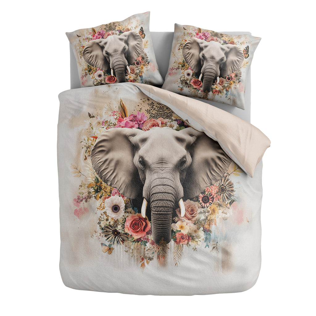 Dekbedovertrekset Tusks & Petals - 100% Microvezel - Bedworld B.V.