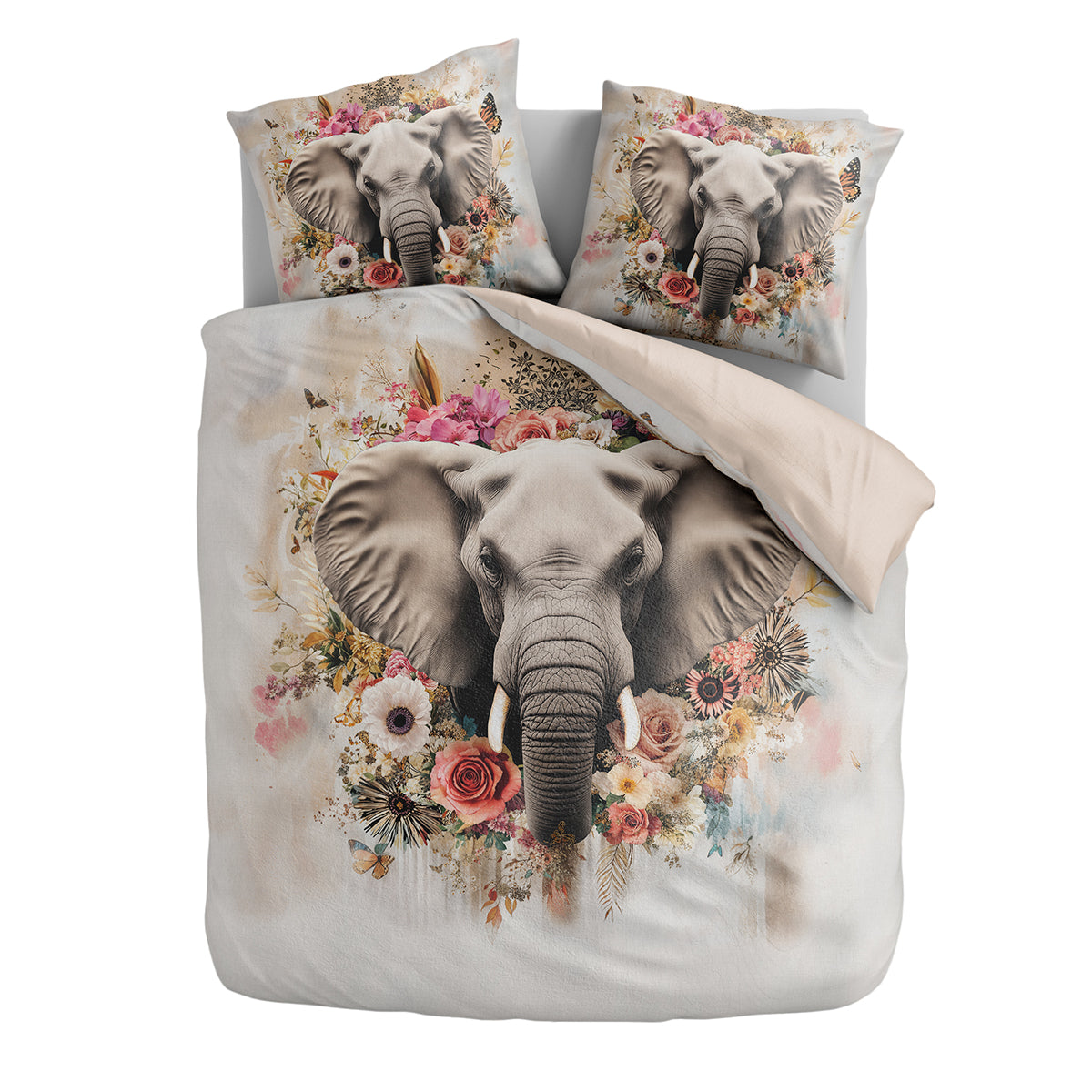 Dekbedovertrekset Tusks Petals Microvezel - 100% - Bedworld B.V.