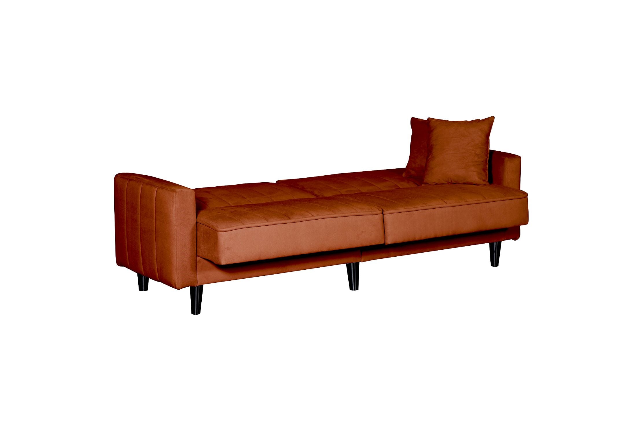 Sofabed Lisboa oranje - 214x85x90 cm - Bedworld B.V.