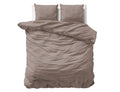 Uni Satijn Taupe - Katoen/Satijn - Dekbedovertrek - Bedworld B.V.