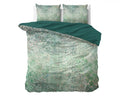 Dakar Groen - Katoen/Satijn - Dekbedovertrek - Bedworld B.V.
