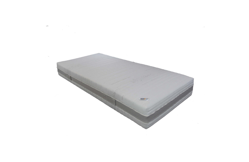 90x200 x25 cm. Matras Micropocket Nasa Traagschuim Medium - Bedworld B.V.