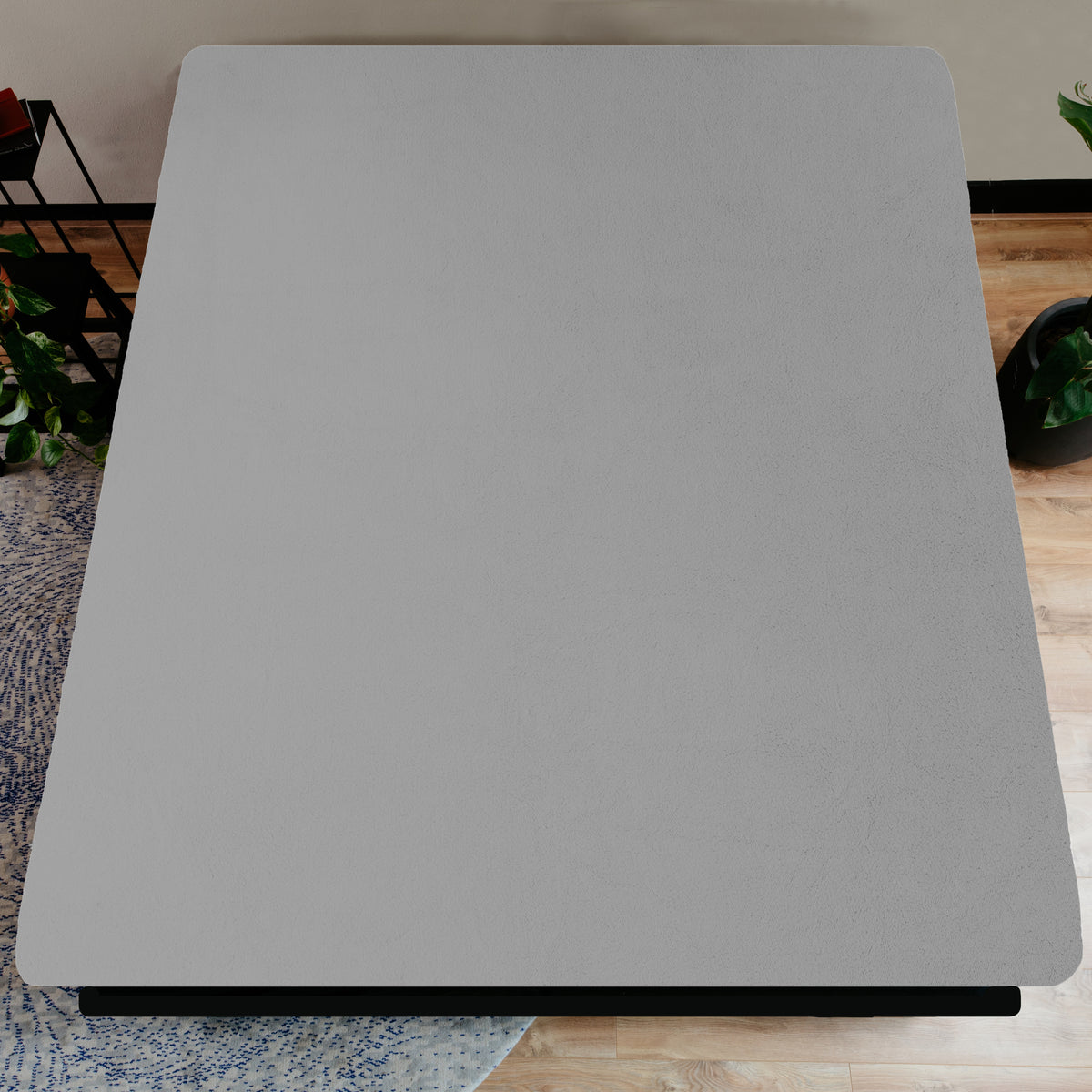 Teddy hoeslaken Grijs 90 x 200 - Bedworld B.V.
