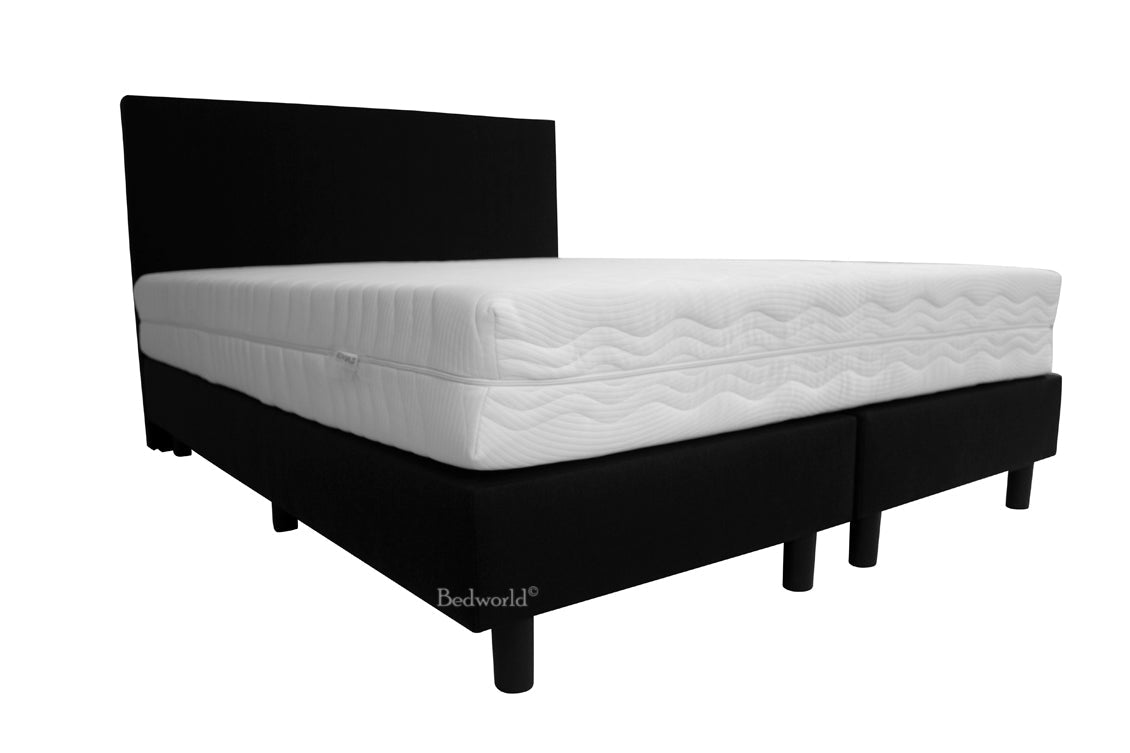 Budget Boxspring XXL Premium – Zwart - Bedworld B.V.