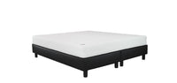 Boxspring - Budget Skai zwart inclusief matras pocket koudschuim - 180 x 200 cm - Bedworld B.V.
