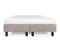 Boxspring Student Basic Beige - Comfort Foam Matras - Bedworld B.V.