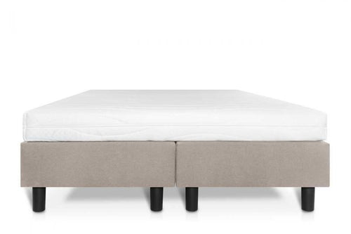 Boxspring Student Basic Beige - Comfort Foam Matras - Bedworld B.V.