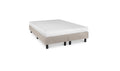 Boxspring Student Basic Beige - 180x200 cm - Comfort Foam Matras - Bedworld B.V.