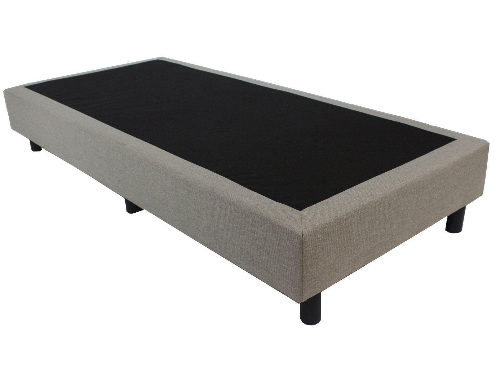 Budget Boxspring Grijs 80x200 Losse Boxspring zonder matras - Bedworld B.V.