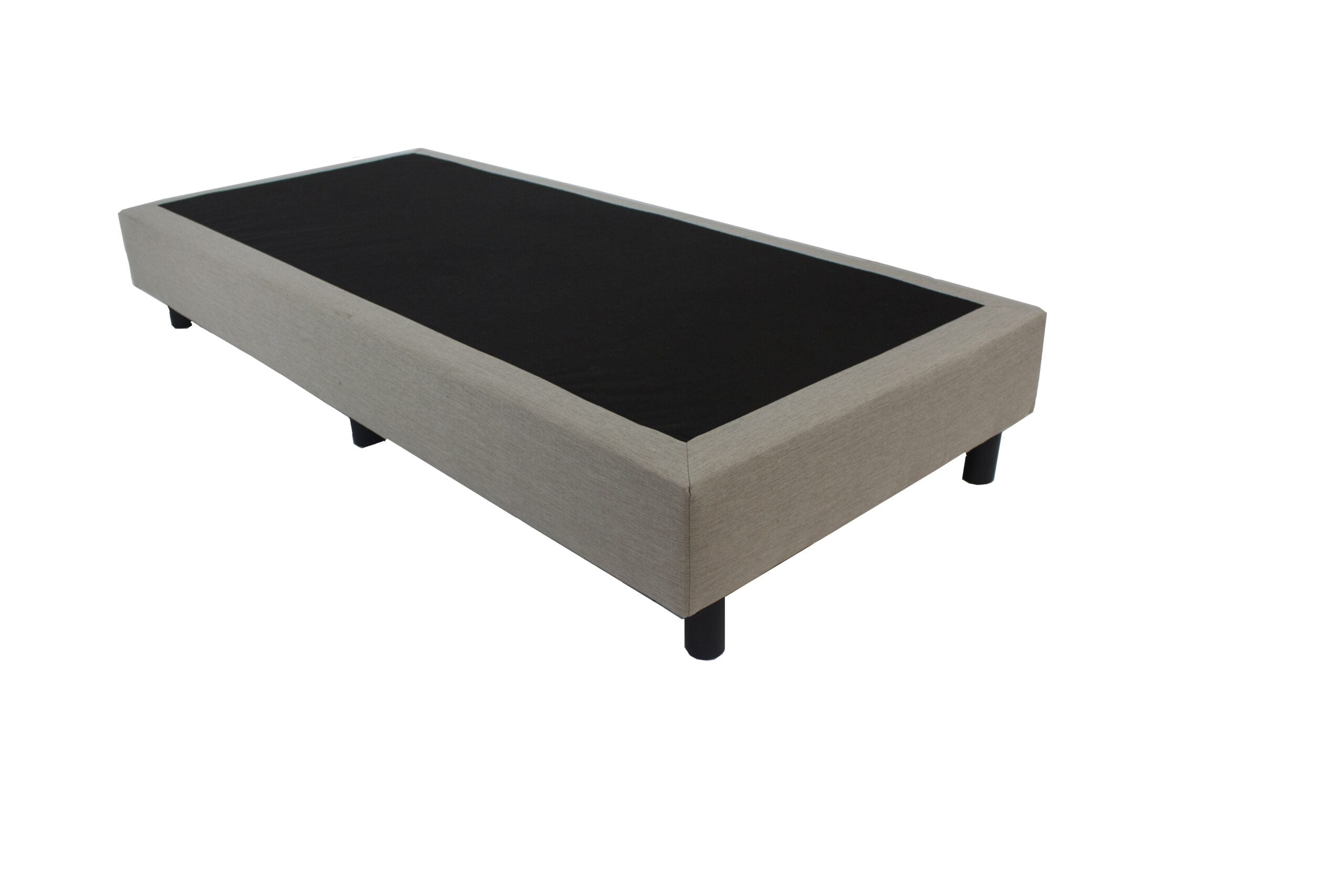 Budget Boxspring 90x200 cm - Beige - Zonder Matras - Bedworld B.V.