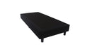 Boxspring zwart 70x200 Losse Boxspring zonder matras - Bedworld B.V.