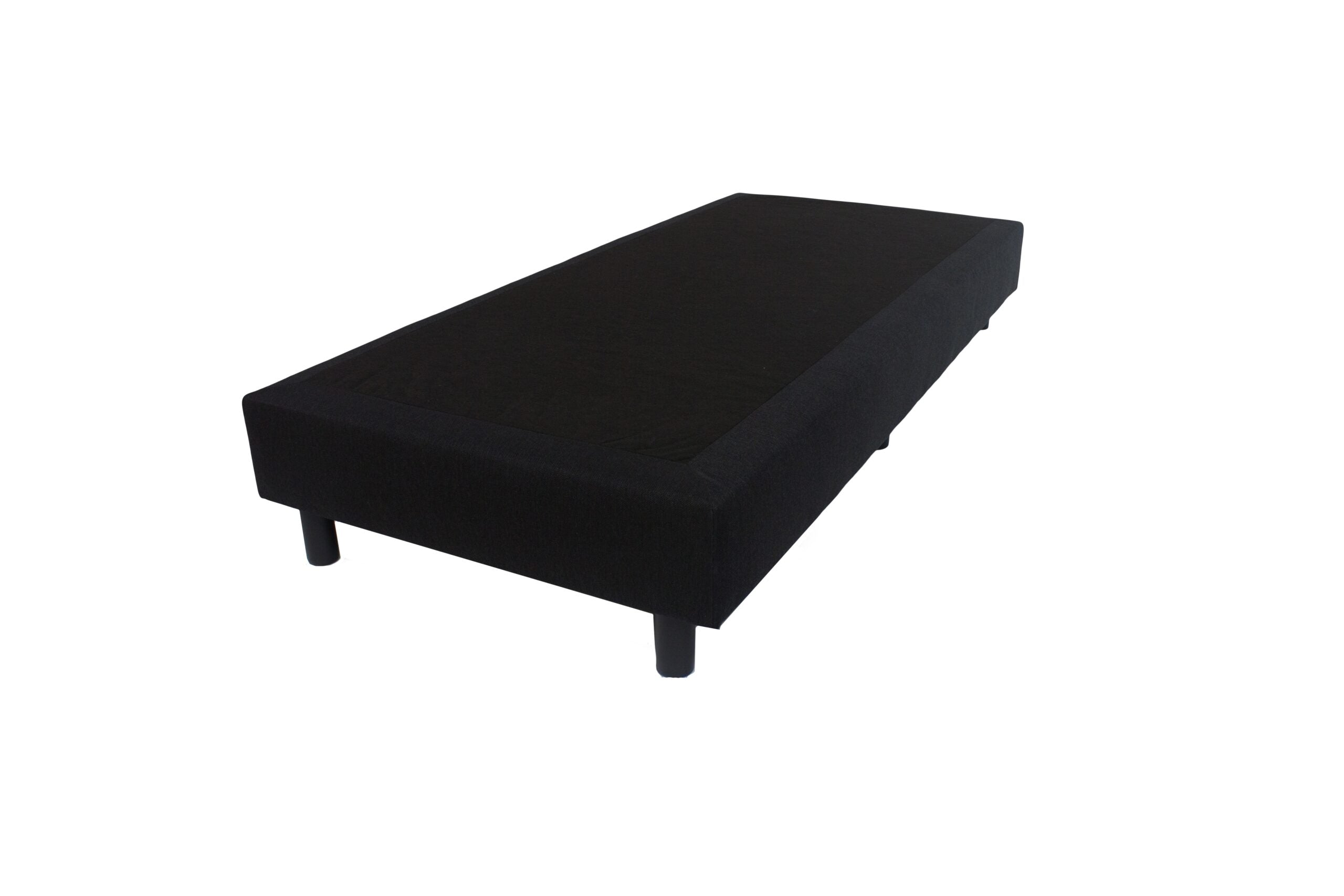 Boxspring zwart 80x200 Losse Boxspring zonder matras - Bedworld B.V.