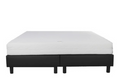 Boxspring Basic Skai Zwart - Pocket Koudschuim - Bedworld B.V.