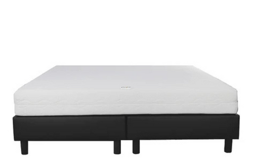 Boxspring Basic Skai Zwart - Pocket Koudschuim - Bedworld B.V.