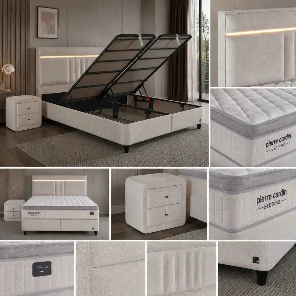 Opberg Bed Genova LED Complete Set