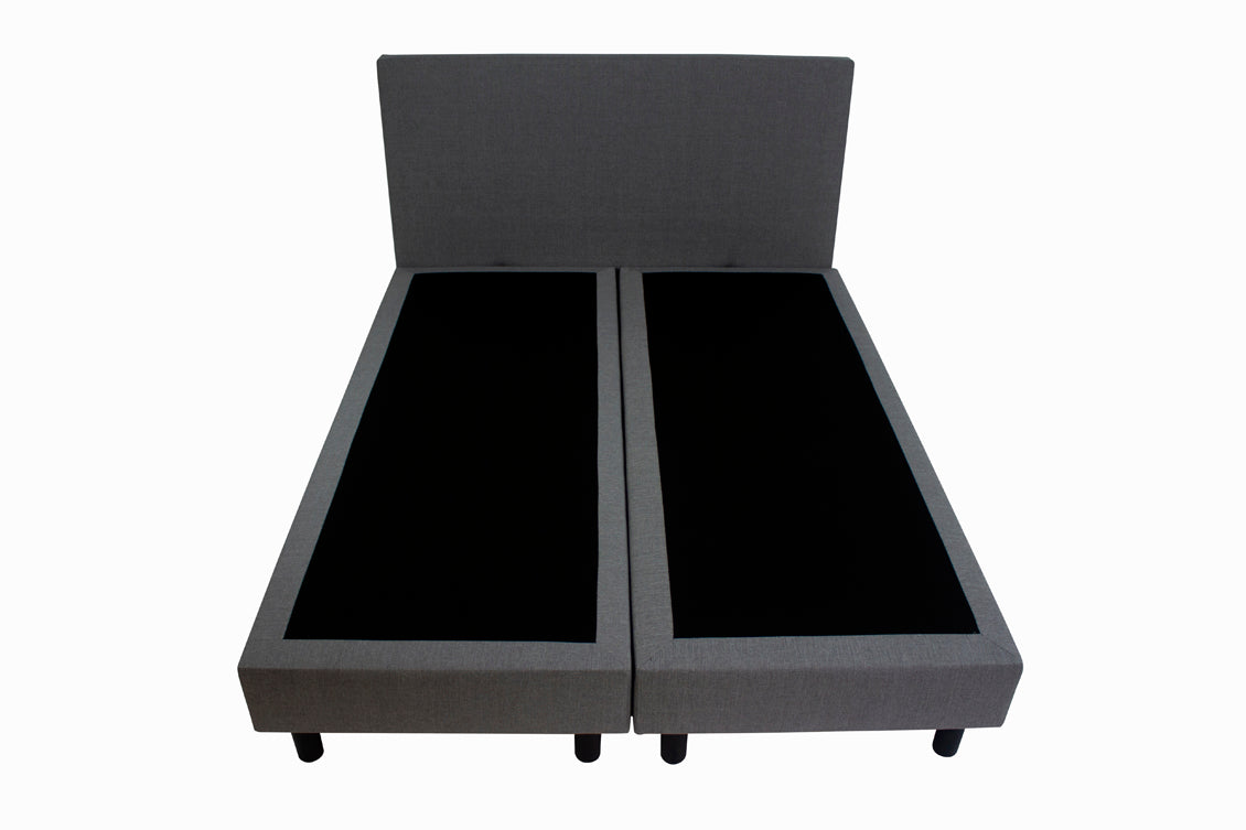 Hotel Boxspring Grijs - Pocketmatras HR45 - Bedworld B.V.