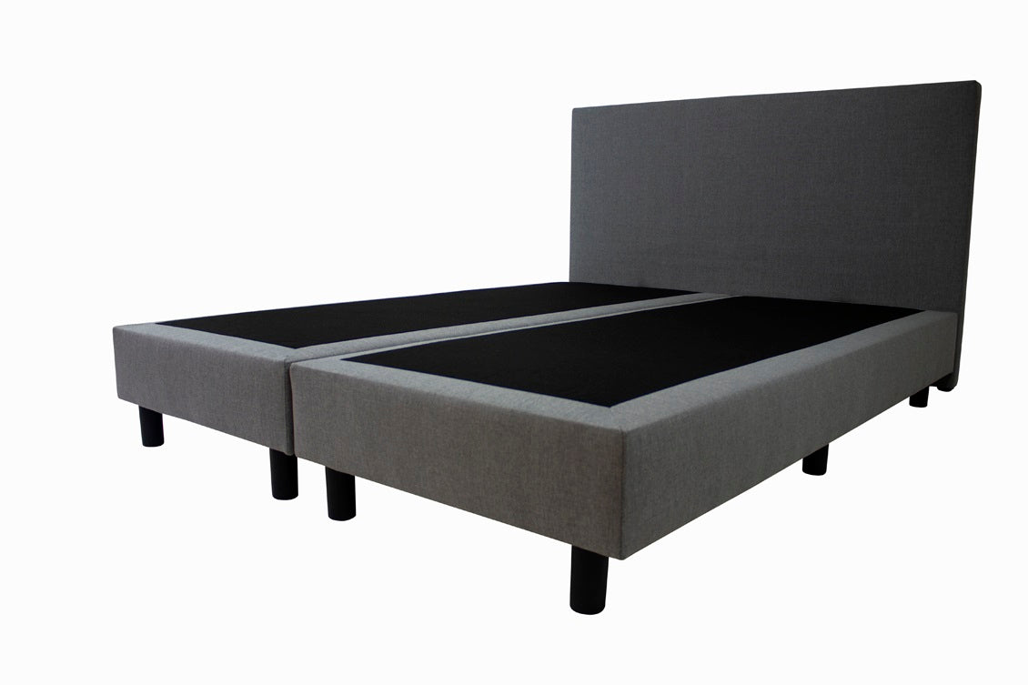 Hotel Boxspring Grijs - Pocketmatras HR45 - Bedworld B.V.