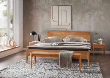 L'Amour d'Oak Houten Bed