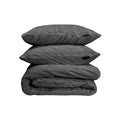 Dekbedovertrekset Jacquard Teddy Antraciet - Bedworld B.V.
