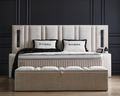 Opberg Boxspring Riviera Beige - Bedworld B.V.