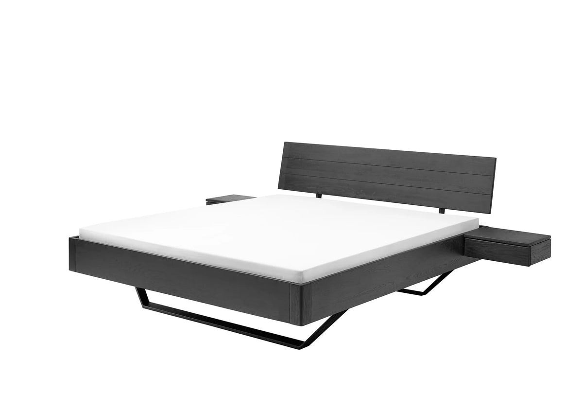 Raven Wood Black Houten Bed