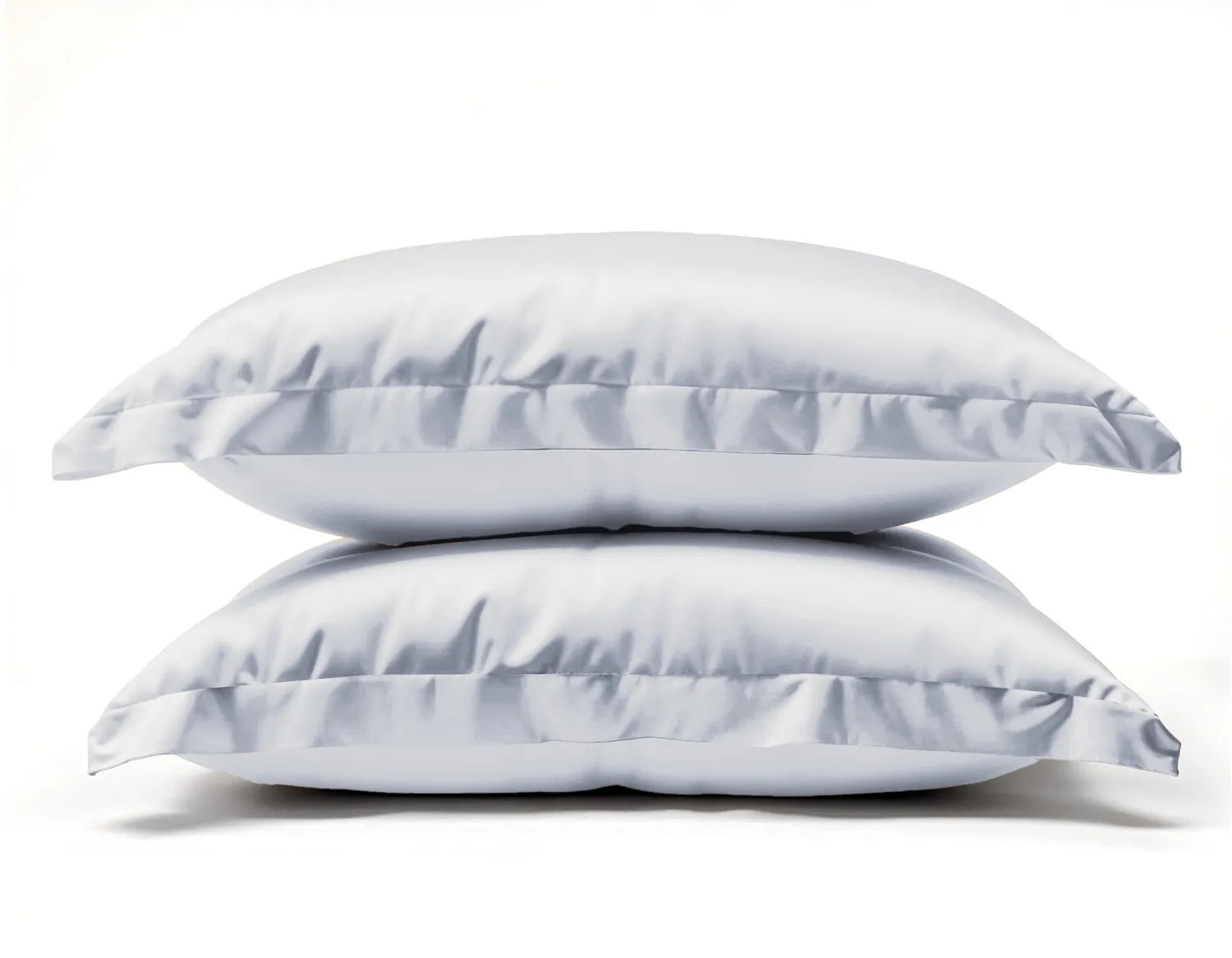 Glossy Wit Kussensloop 2pack - Bedworld B.V.