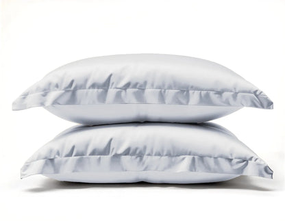 Glossy Wit Kussensloop 2pack - Bedworld B.V.