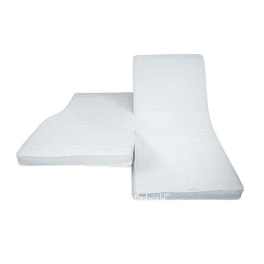 Splittopper Traagschuim Matras – SG50 – Dubbele split - Bedworld B.V.