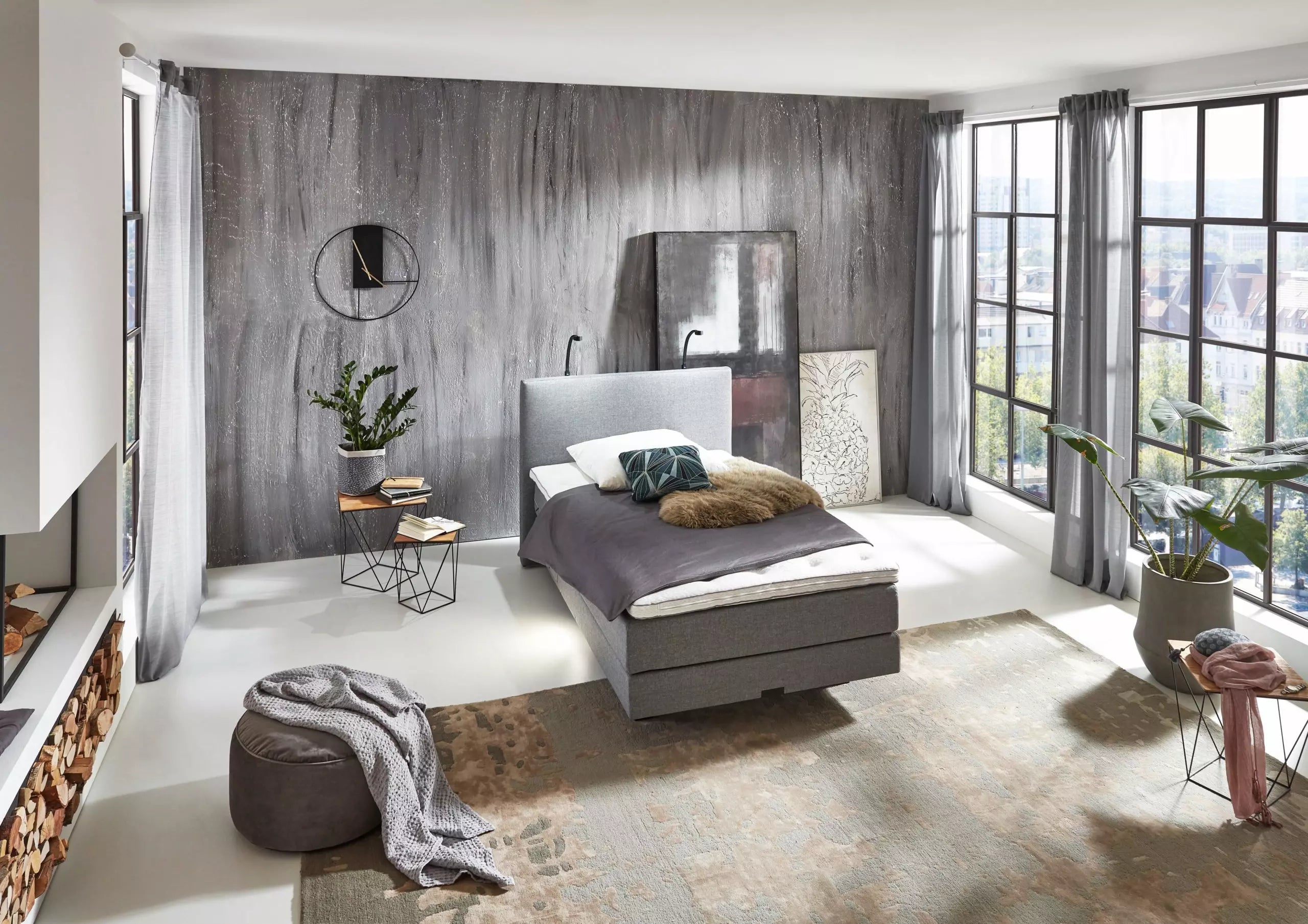 Elektrische Boxspring v1150 - Compete set - Brons - Bedworld B.V.