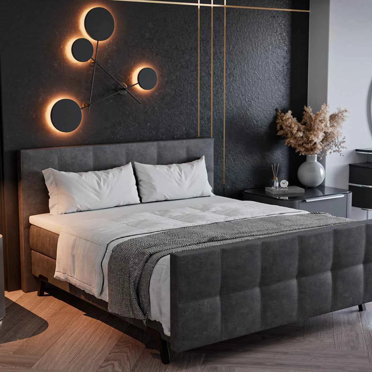 Elektrische Boxspring Lancelot - Complete Set