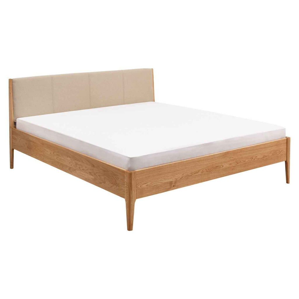 Woodstock Natura – Massief Wild Eiken Bed, Metaalvrij